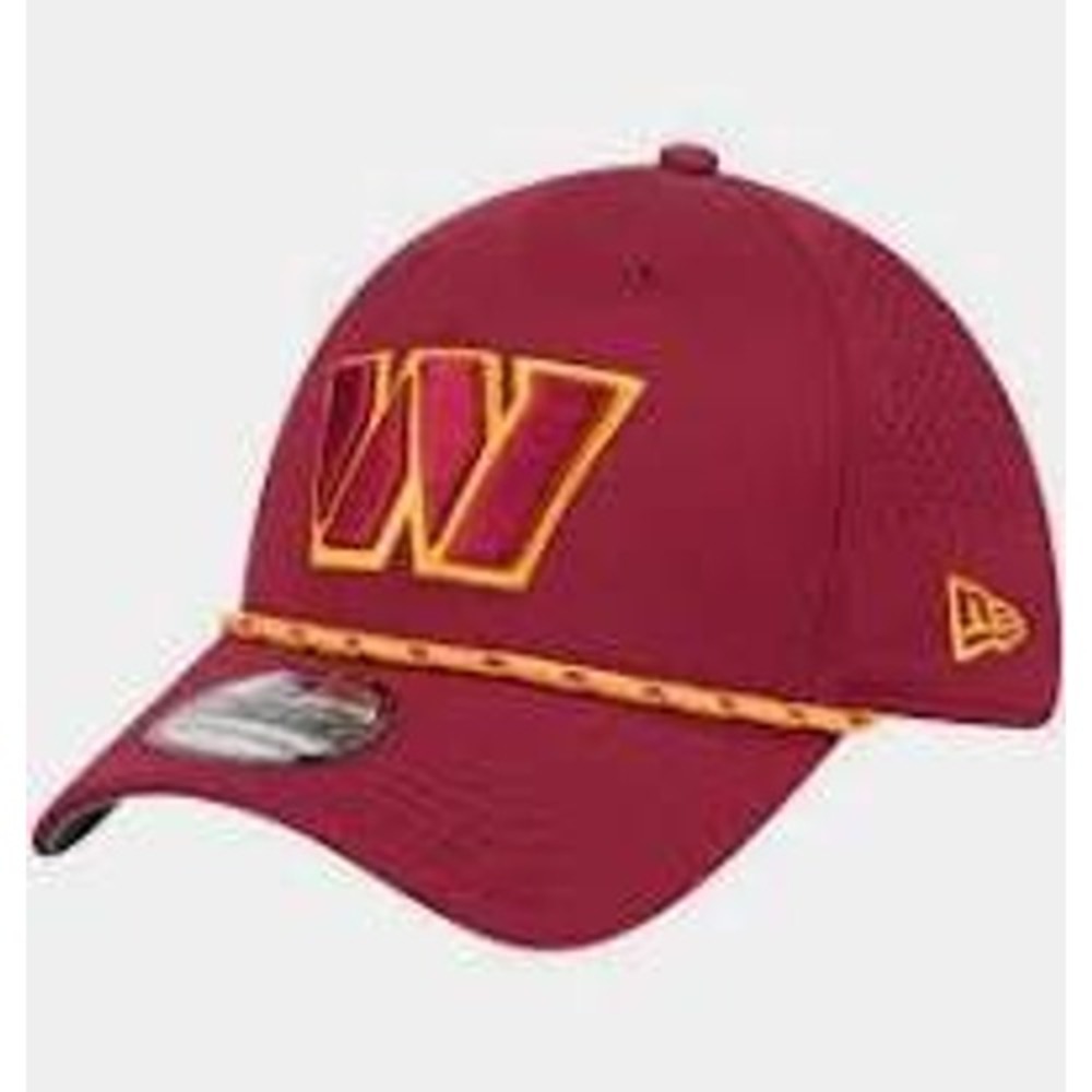 Washington Commanders New Era Perforated 39THIRTY‎ Flex Trucker Hat Football NFL